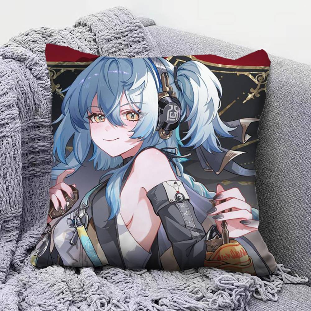Wuthering Waves WuWa SIGRIKA Pillow Covers Home Sofa Cushion Covers and Aecorative Custom