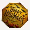 1pc Halloween Happy Day Durable Cartoon Folding Umbrella, Portable 3-Fold Compact Umbrella for Men and Women, Suitable for Travel or Daily Use.G0