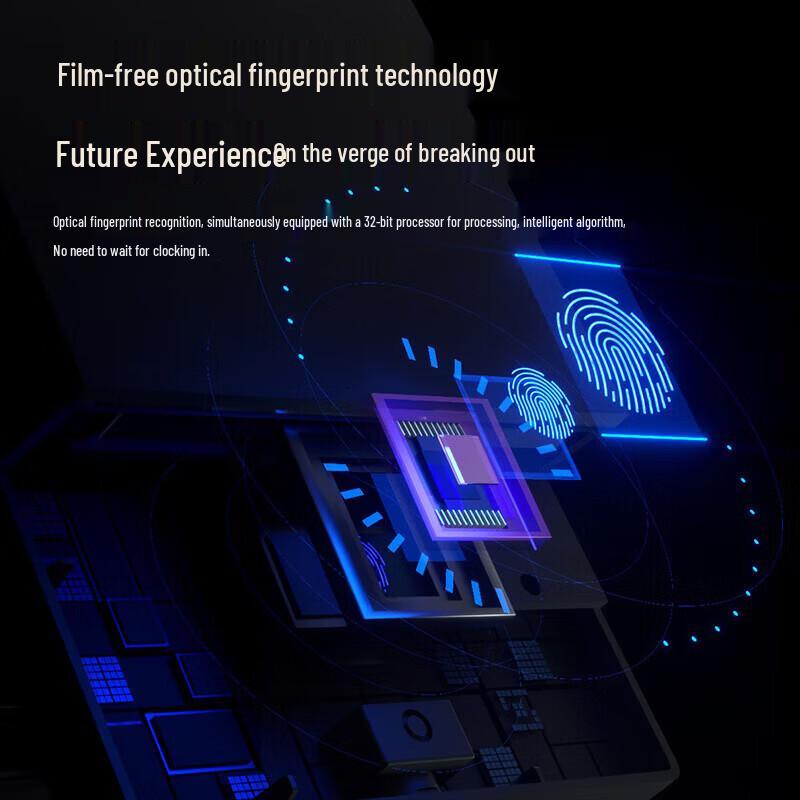 Deli Fingerprint Time Attendance Machine CN plug (adapter included)