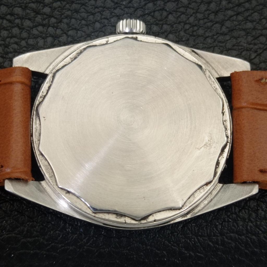 Titoni AIRMASTER TITOFLEX VINTAGE HAND-WINDING SWISS MENS WHITE WATCH A703216-1