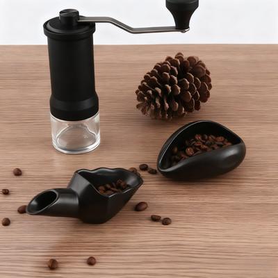 Coffee Bean Measuring Tray Ceramic Measure Shovel for Weighing and Filling Coffee Beans Home Coffee Accessories Barista Tools