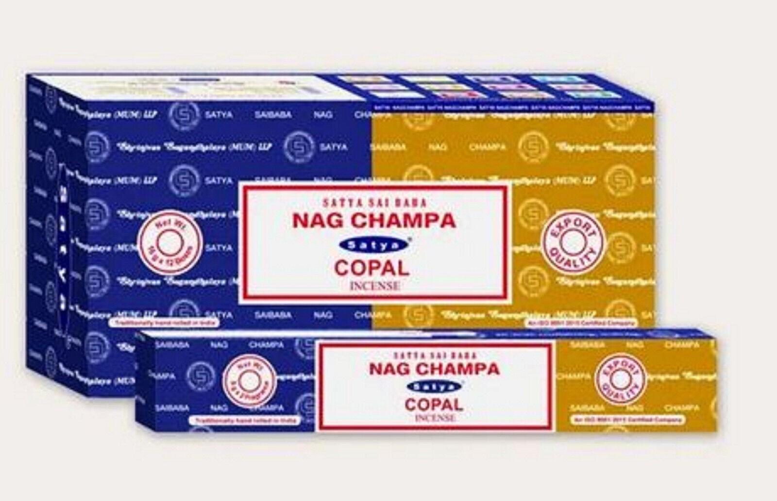 @ Shri Nivas Sugandhalaya Satya Nag Champa Copal Agarbatti Pack Of 7 SM201-60% OFF