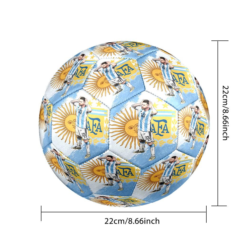 Messi 10 Number Soccer Star Size 5 Football Machinestitched Indooroutdoor Training And Matches Surprise Collection Gift