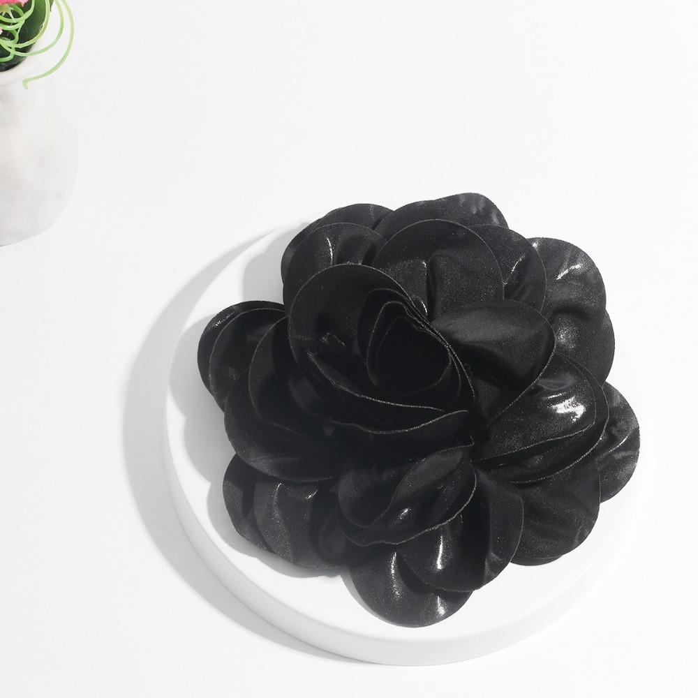 Broche Exagerado de Flor de Rosa con Alfiler Flor de Pecho Accesorios para Ropa Joyería de Fiesta para Mujeres