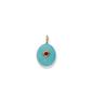 Colorful Natural Stone Zircon DIY Pendants with Gold Plating - European & American Fashion Jewelry