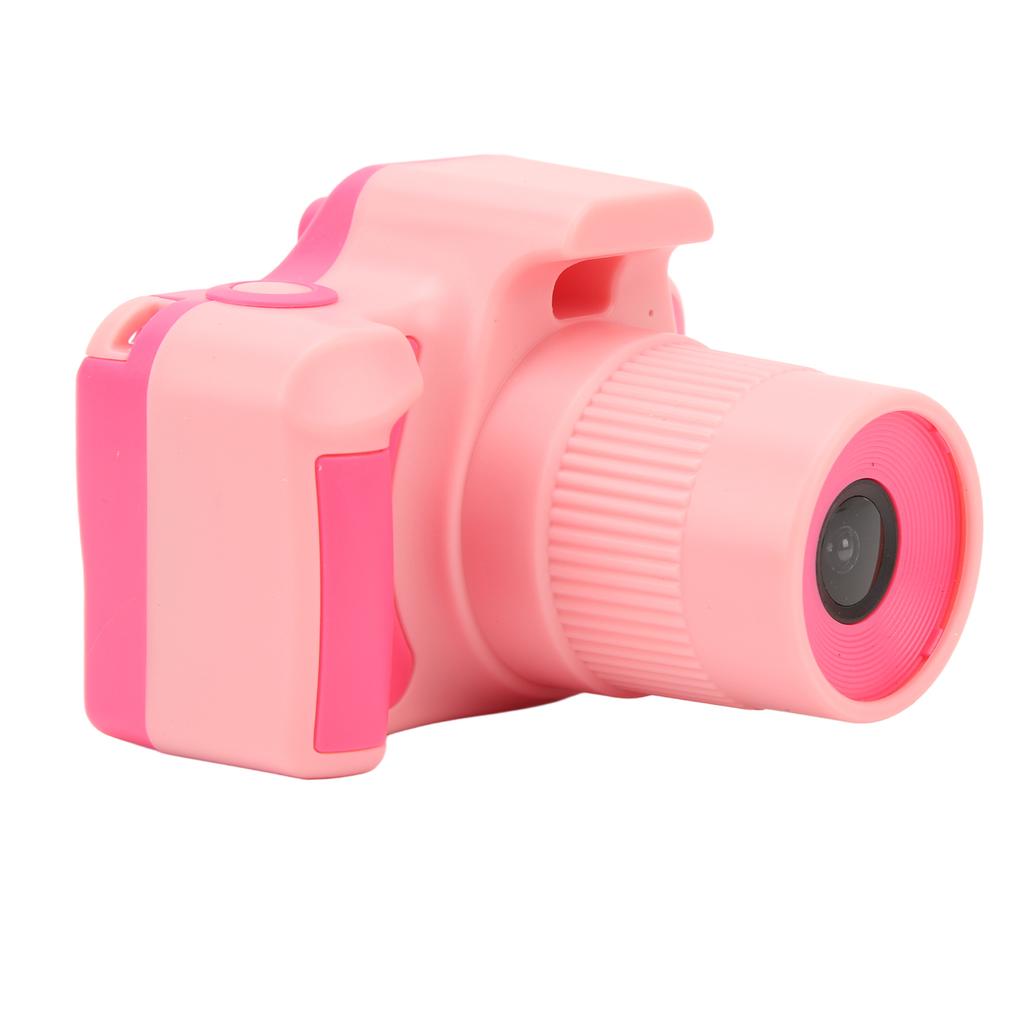 Kids Selfie Camera 2 Inch 5M 1080P HD Mini Portable Digital Video Camera Toy for Toddler Pink