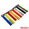 12 stücke Nylon Locken Stange Krawatte Magic Tape Strap Reverse Schnalle Kabel Angelrute Bindung Gürtel Outdoor