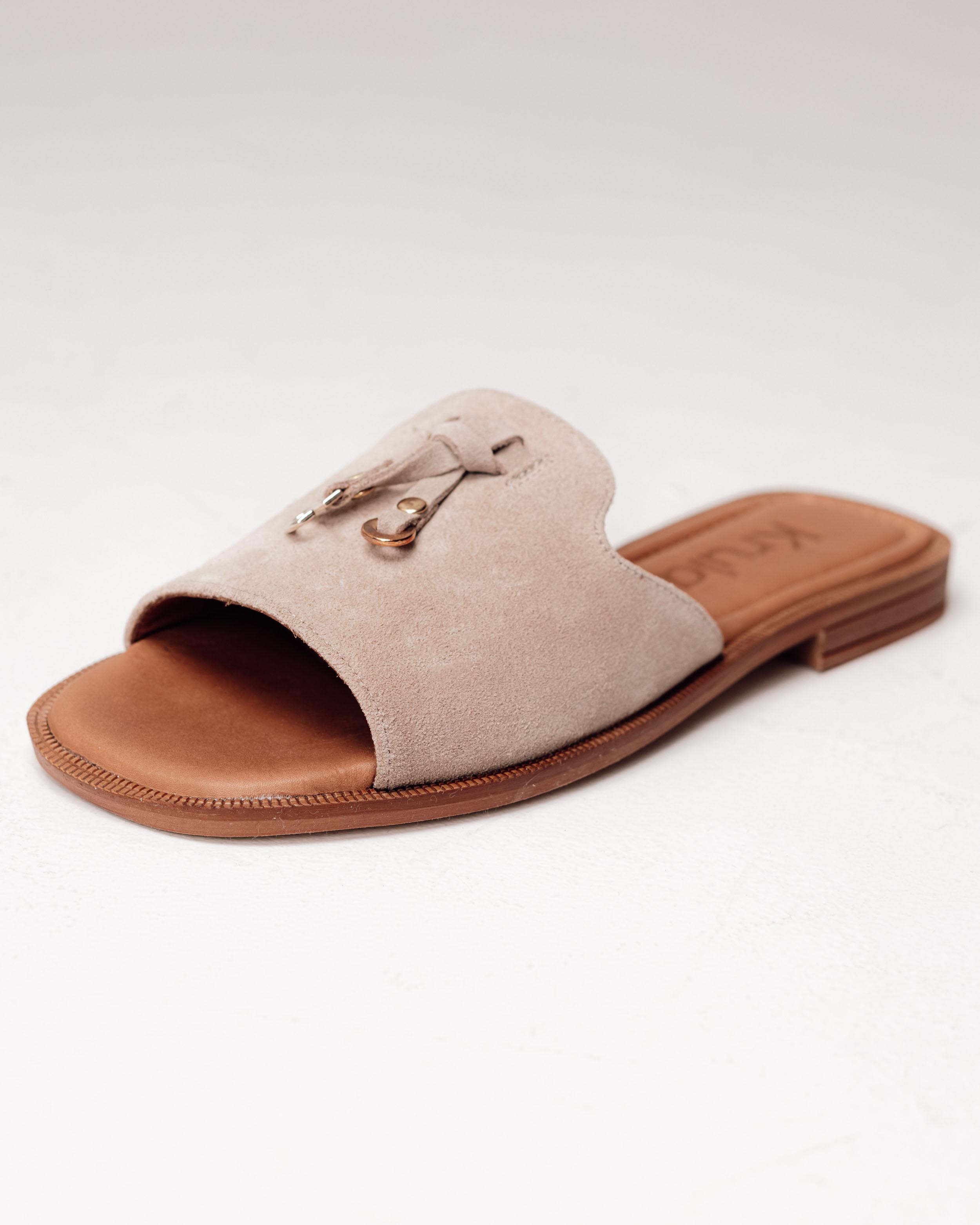 

Flip flops Krula 16250 36 visone suede 39 світло-коричневого кольору