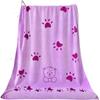Cartoon Microfiber Towel Set - Large Bath, Beach & Kids' Face Towels