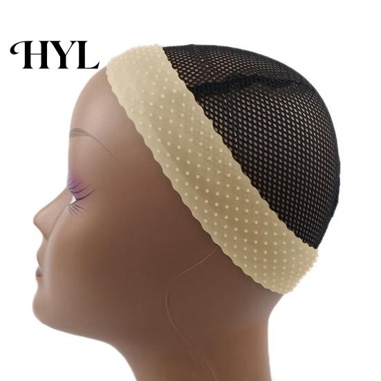 Wig Band Women Silicone Anti-slip Sport Strap Elastic Hairband Secure Hat with Grip Accessory