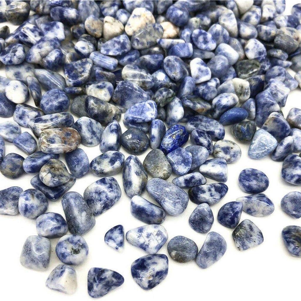 Natural Blue Crystal Stone for Fish Tanks, Flower Pots, and Buddha Offerings - Purification & Demagnetization
