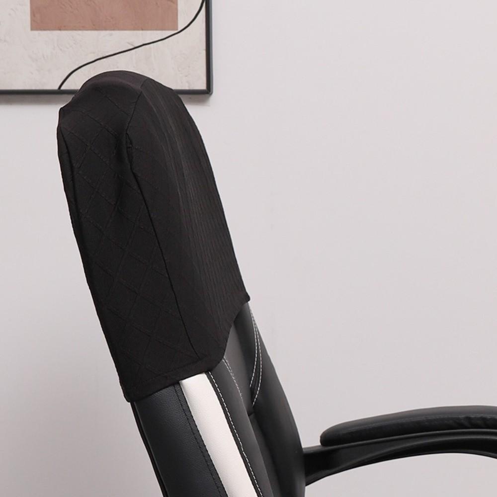 Protective Cover Office Chair Backrest Cover Elastic Backrest Slipcover  Office Chair