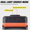 Motion Sensor LED Headlight, Rechargeable,6 Modes Portable Headlight,adjustable Lamp Head,running,camping, Barbecue,fishing,emergency Lighting