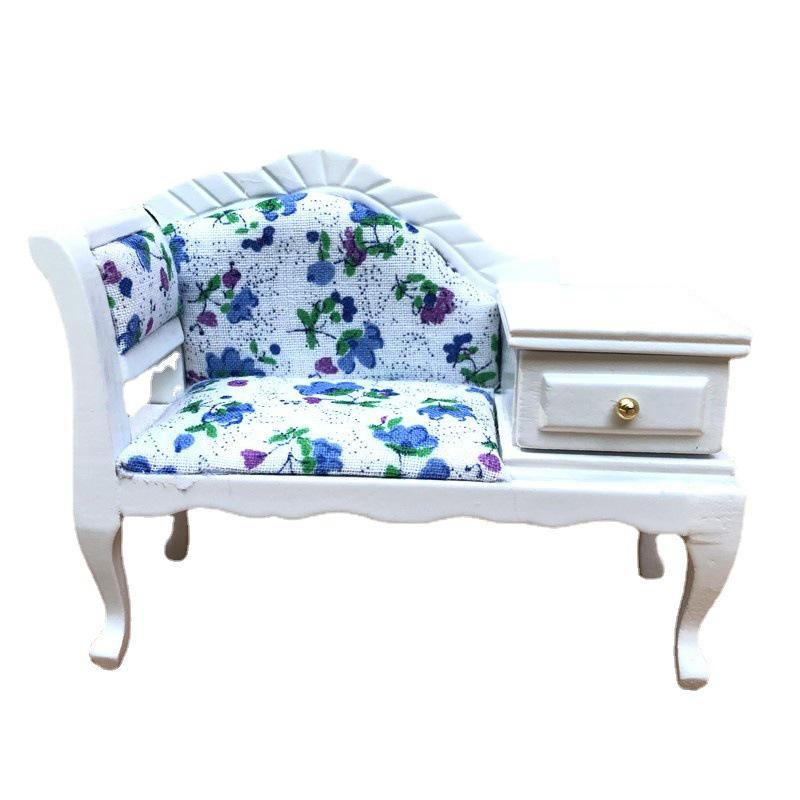 Mini Cute Sofa Pillows For Dolls Children Simulation Dollhouse Furniture Toys 1:12 Miniature Doll House