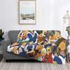 Coperta Pile Inazuma Eleven Autunno/Inverno Anime Calcio Portatile Super Morbida Coperte Plaid per Biancheria da Letto Camera da Letto Plaid Biancheria da Letto