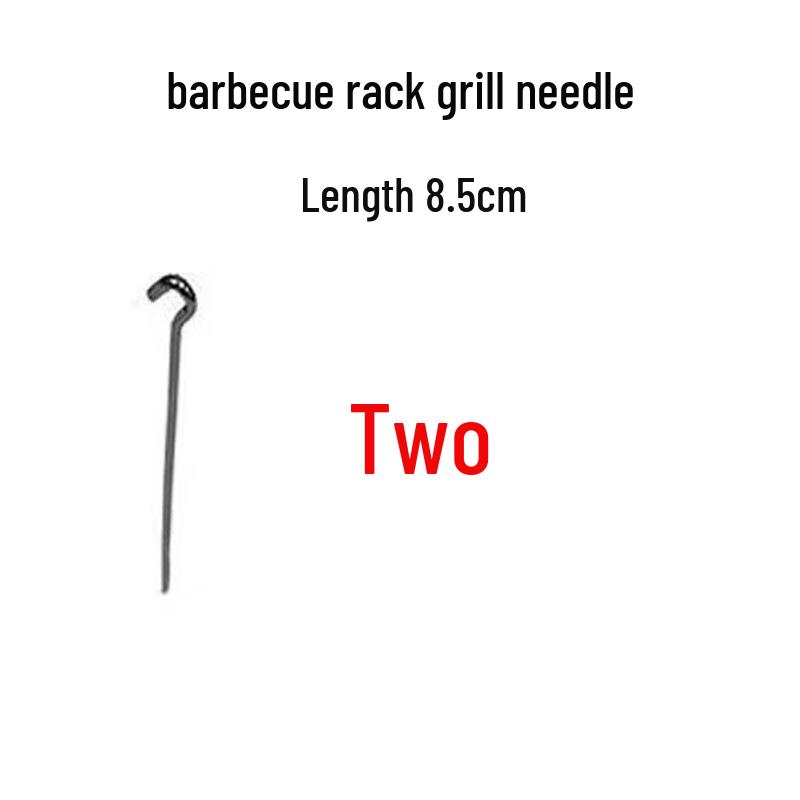 Round Stainless Steel Hanging Skewer Rack for Air Fryer Oven and BBQ