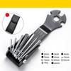 Professional Foldable Screwdriver Kit Various Size Ergonomic Hand Tool Hex Key For Machinery And Electronics