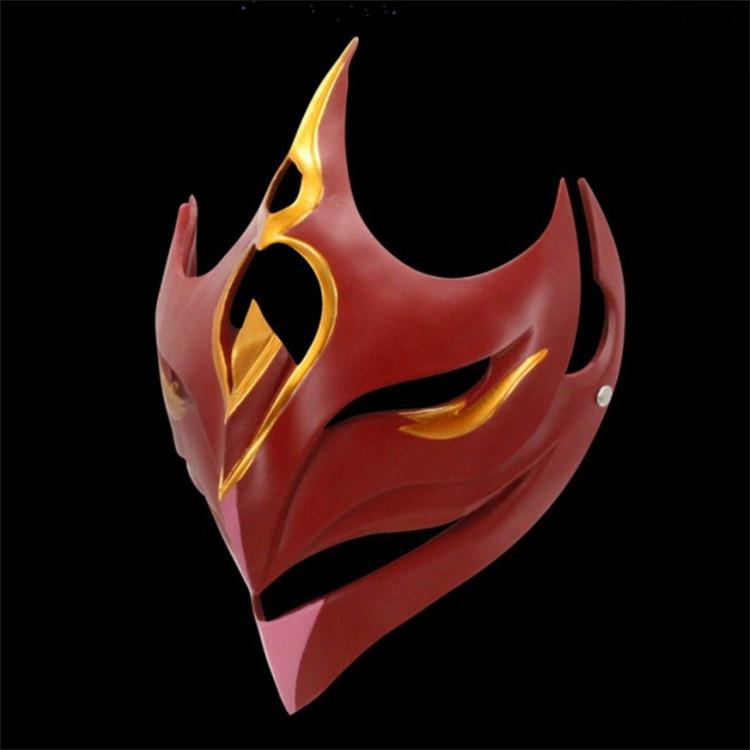 Tartaglia Genshin Impact Maska postavy Pryskyřice Cosplay maska Pro Halloween a Vánoce