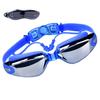 Swimming Goggles With Earplug Wide View Anti Fog&uv Swimming Goggles Uv Protection Clear Anti-Fog Lenses Swim Goggles For Men