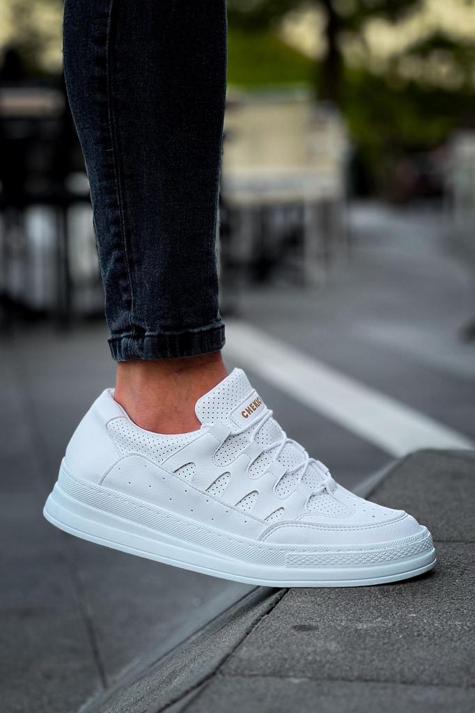 Chekich H Nová kolekce CH040 C-Rey Pánská obuv Bílá Černá Hnědá Tmavě hnědá