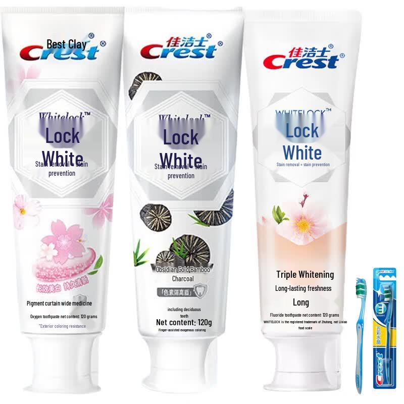 Crest Scented Whitening Toothpaste Triple Pack