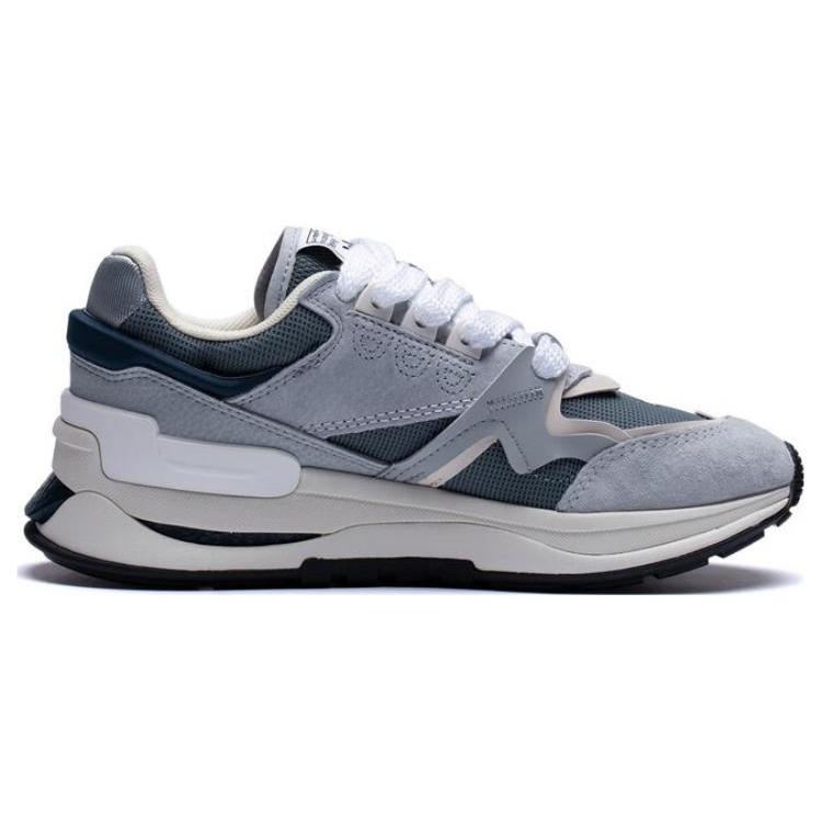 New LiNing 001 Innocence V2 Innocent V2 Durable Breathable Low Top Sports Casual Shoes Women's Gray Blue AGCT018-3