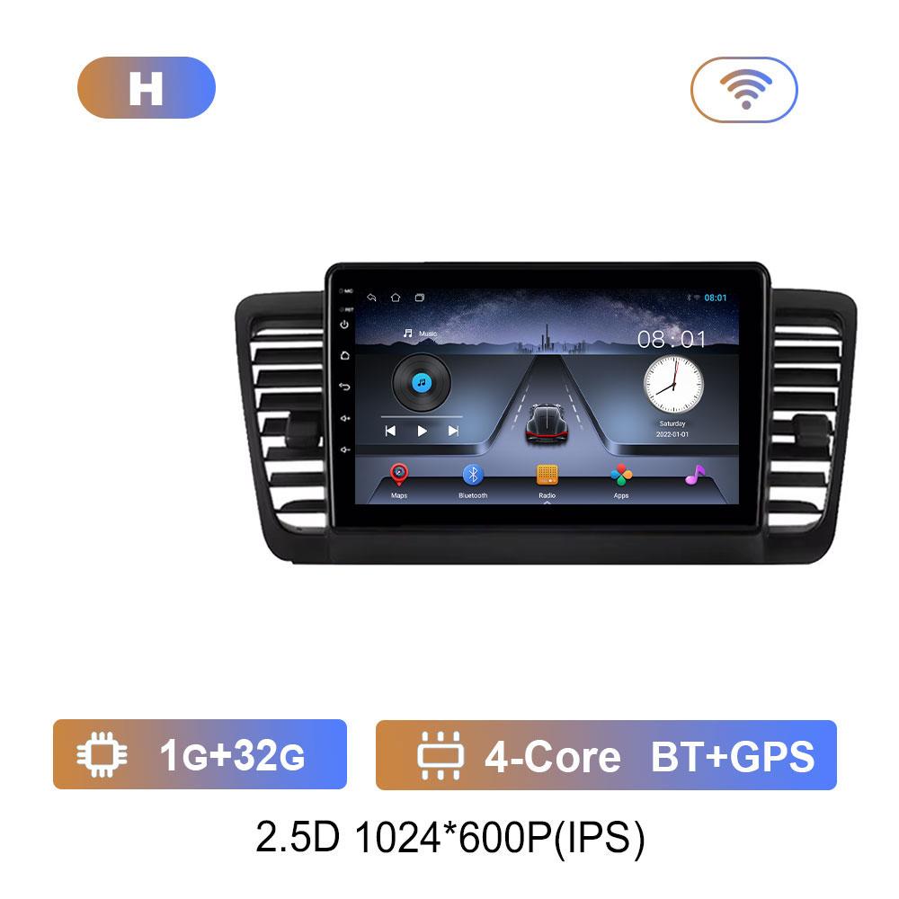 

Операционная система Android для Subaru Outback 3 Legacy 4 2004 - 2009 Автомагнитола Видео Мультимедийный плеер GPS WiFi 4G Bluetooth HD Экран Авто Инструменты