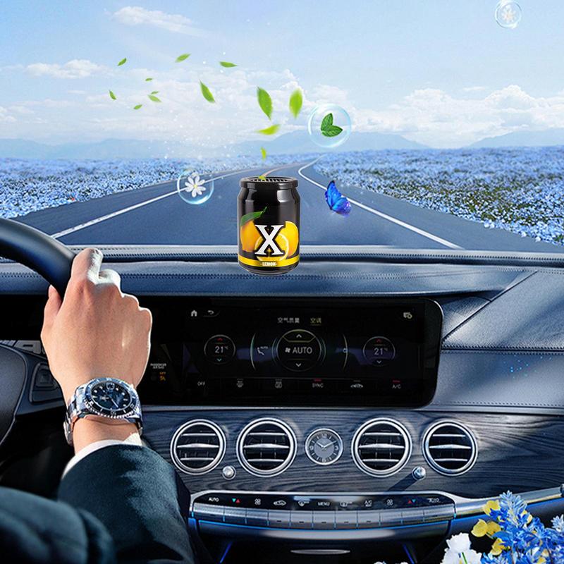 Car Smell Air Freshener Can Shape Car Perfume Air Freshener Car Odor Remover Long-Lasting Scent Odor Eliminator For Auto Or Home
