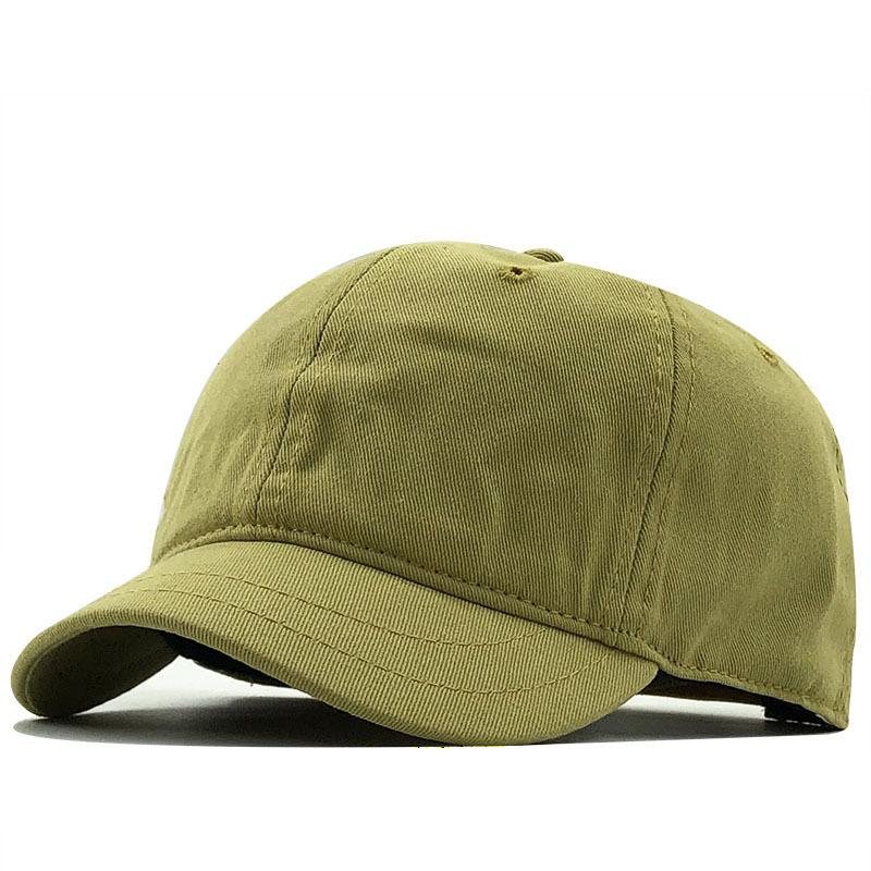 Short Brim Cap Personalized Trendy Brand Simple Hat Men's and Women's Soft Brim Soft Top Small Edge Baseball Cap