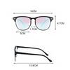 Glasses For People With Red-green Colorblindness Daltonism And Color Weakness Plastic Half Frame Two-sided Coating Lenses