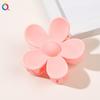 Spring Summer New Candy-colored Grab Clip Sweet Flower Hair Card Girls Fashion Headwear Women Elegant Sexy Hairpin Shark Clips
