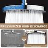 Top Spray Large Water Volume Booster Shower Head Pressurized Single Head Home Bathroom Shower Head Set