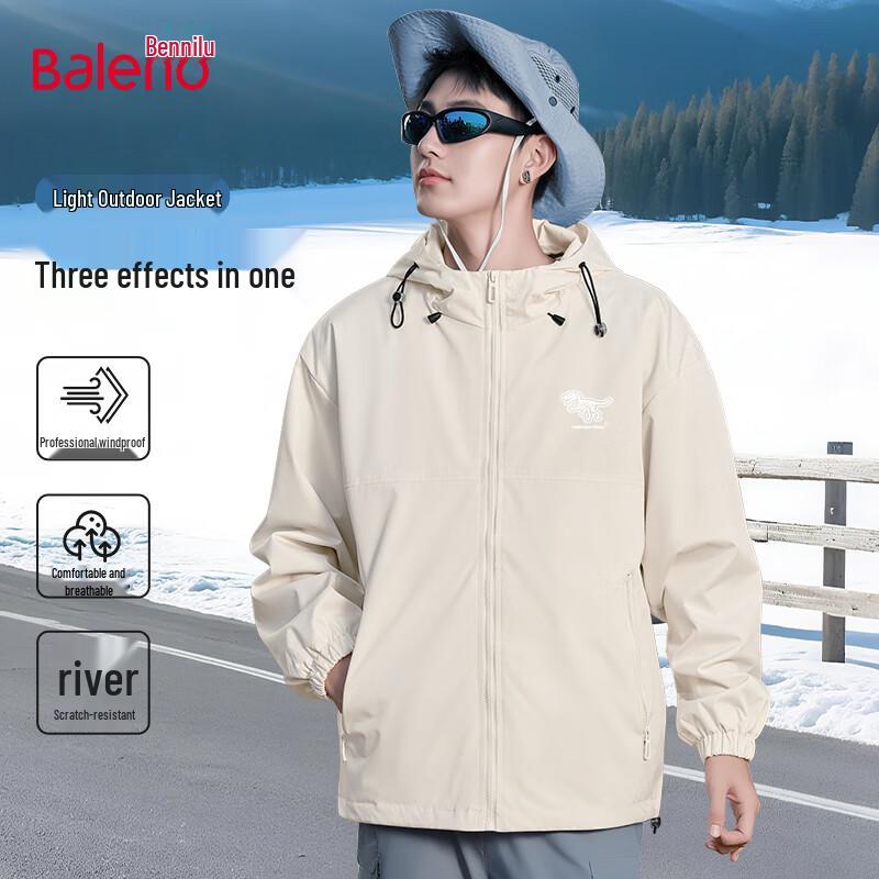 

Baleno Men s Windproof Casual Jacket 4XL
