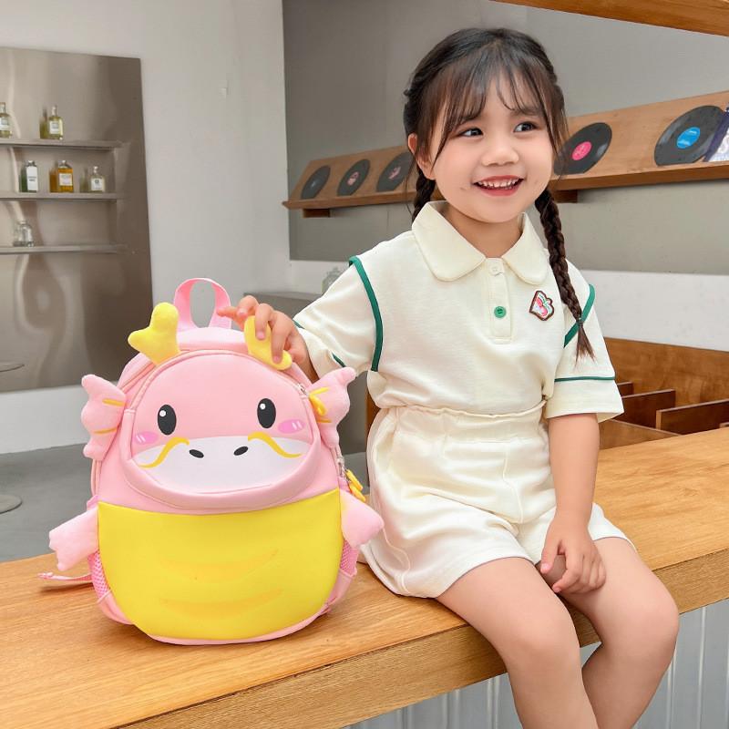 Süßer Cartoon-Kinderrucksack Für Vorschulkinder Und Grundschulkinder In Lebendigen Farben