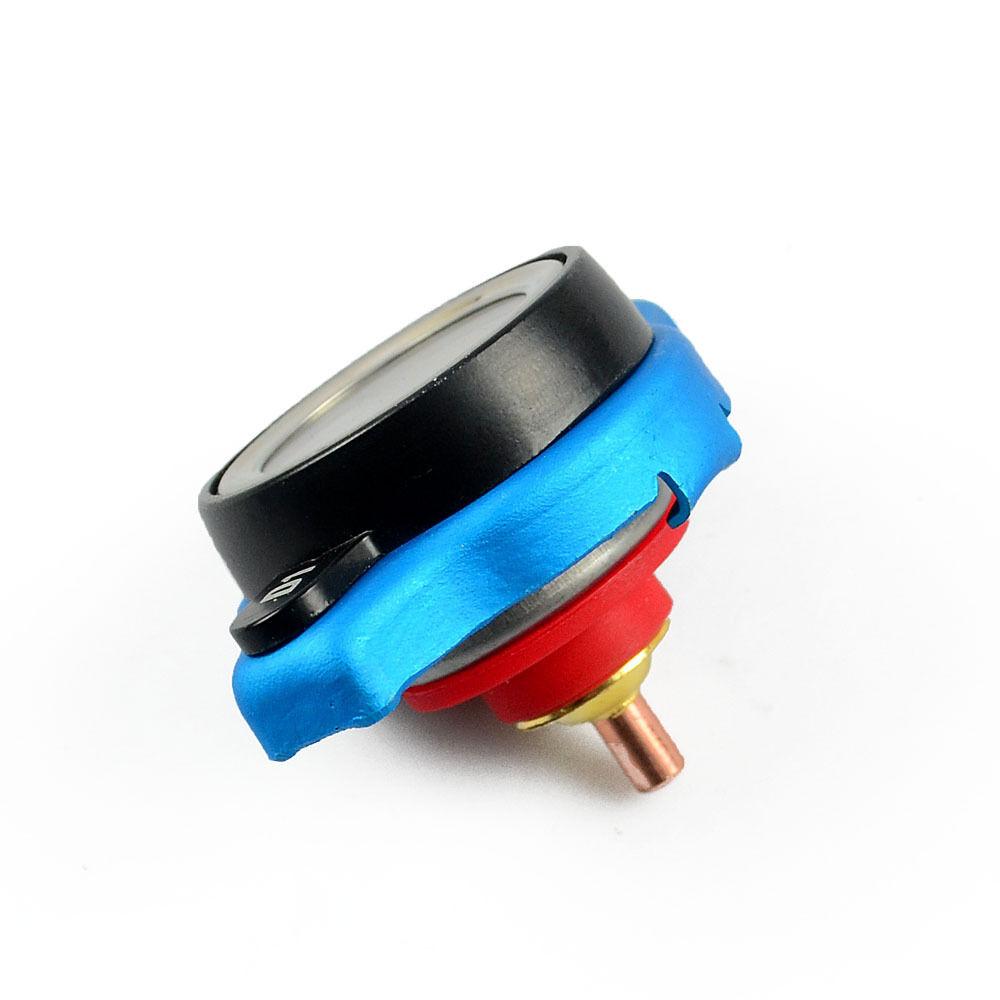 Professional Small Head Car Thermost Radiator Cap Cover + Water Temp Gauge Meter