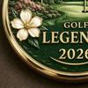 Moneda Conmemorativa de Golf 2026 Moneda de Colección Challenge Coin Recuerdo Metálico de Golf para Amantes del Golf Coleccionistas Deportivos