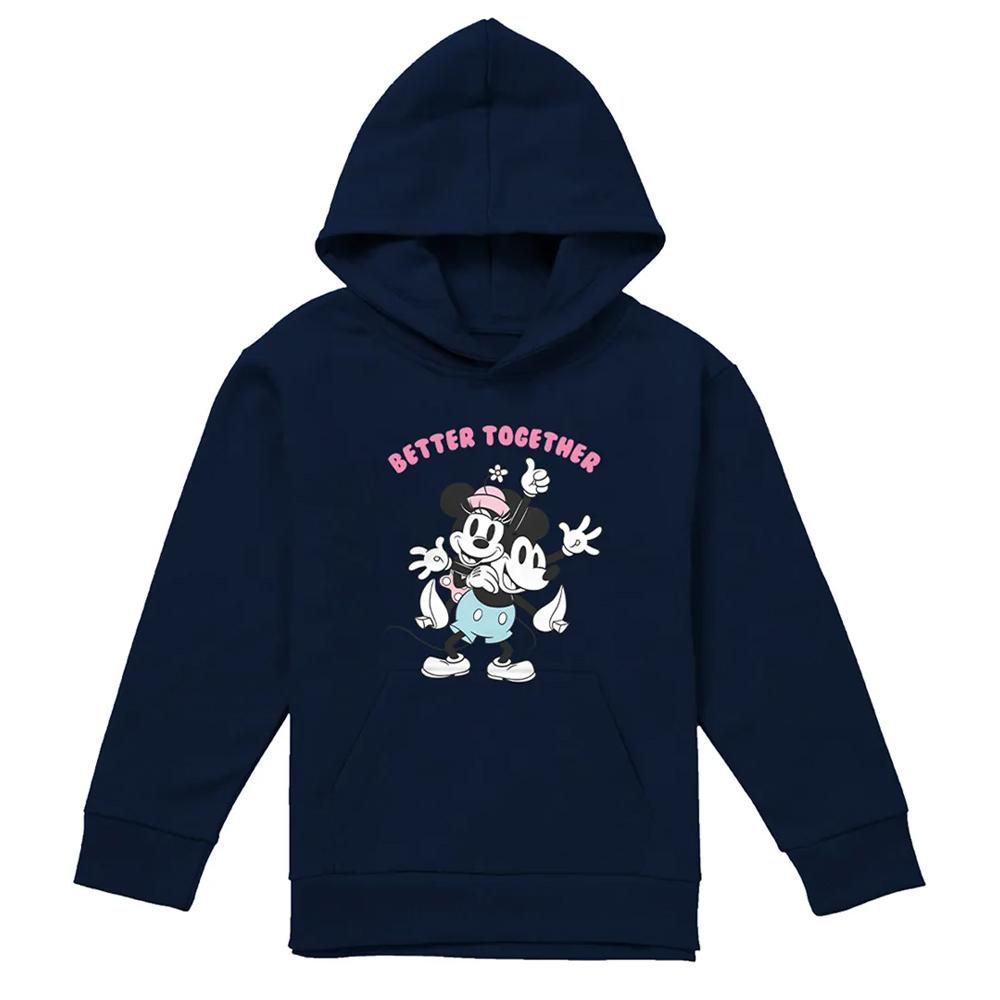 Disney Childrens/Kids Better Together Mickey Mouse & Minnie Mouse Hoodie