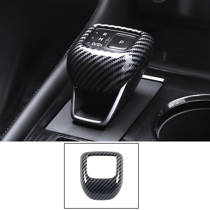For Nissan Qashqai J12    / X-Trail T33 - Car Accessories ABS Interior Gear Shifter Knob Cover Trim 1PC