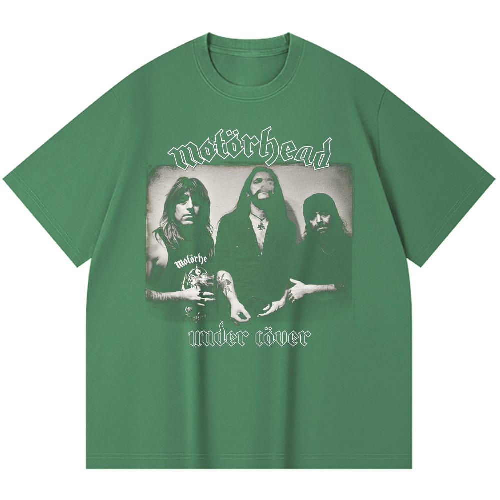 230 Gsm 100% Cotton Heavy Metal T-Shirt  Rock Band Popular Music Print Unisex Heavy Cotton T Shirt