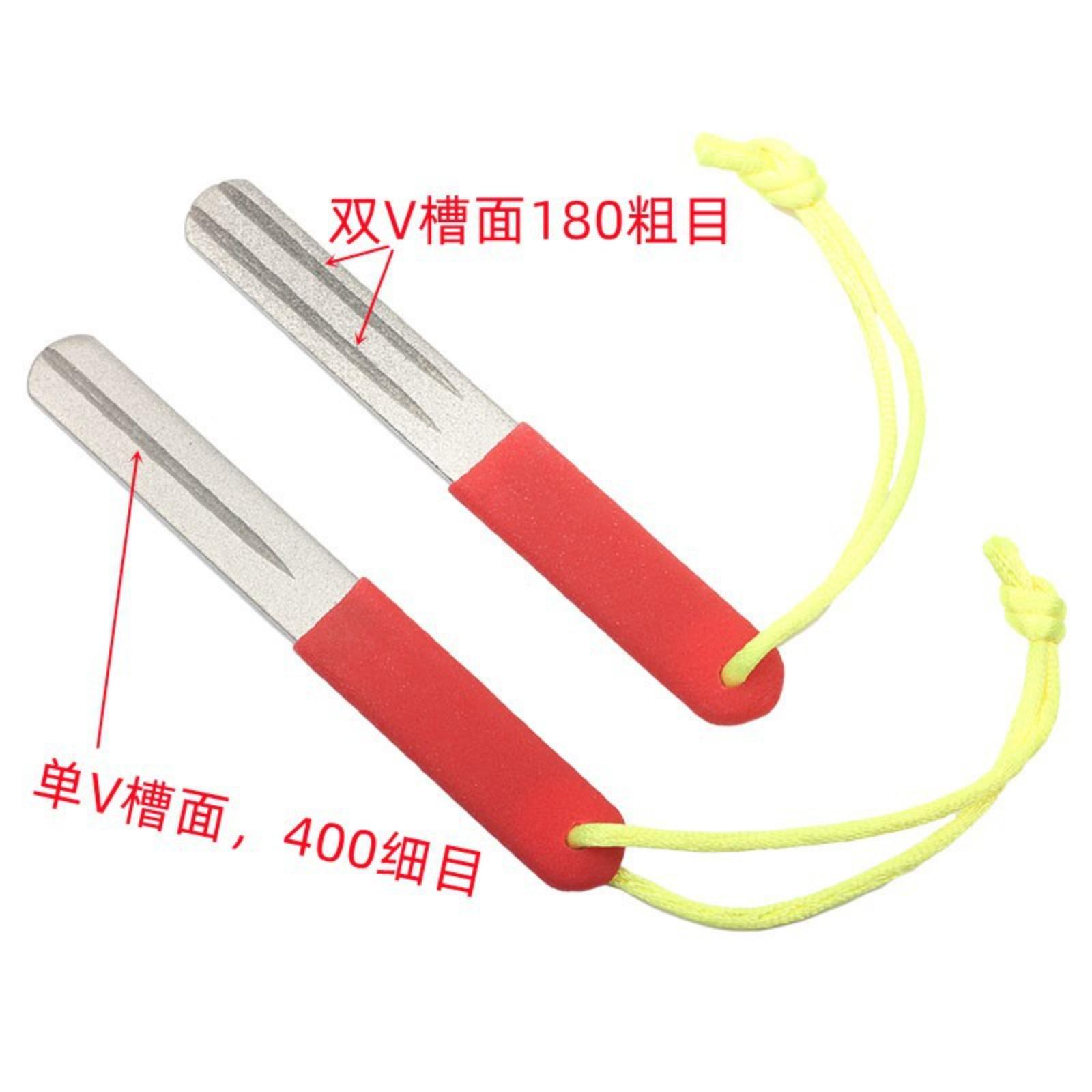 

Hook Sharpener, Hook Diamond Whetstone Fish Hook Sharpening File Tool One Size