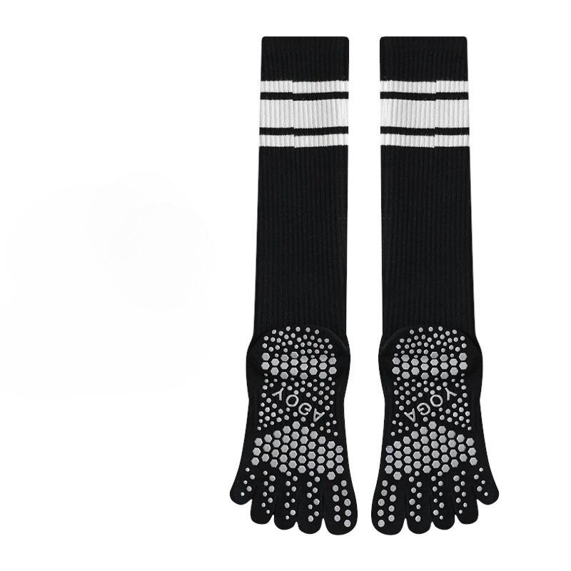 Yoga Socks, Anti-slip Professional Women's Pilates Socks, Anti-slip Socks, Five-finger Socks, Yoga Socks for Autumn and Winter
