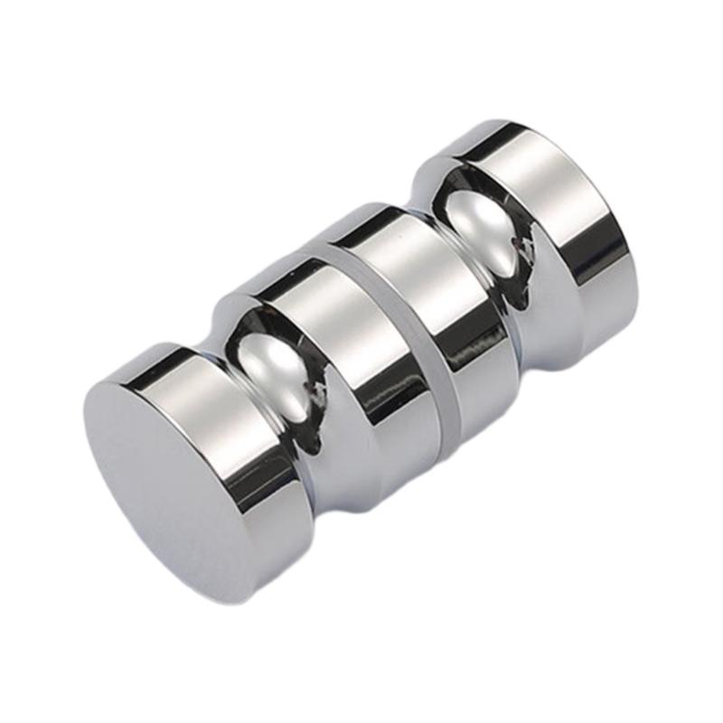 Aluminium Knob with Ergonomic Grip & Easy Installation Contemporary Door Knob Upgrades for Glass Shower Enclosures