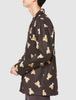 Gelato Pique Christmas Bear Print Shirt PMFT205968 CGRY L [Homme] Men's