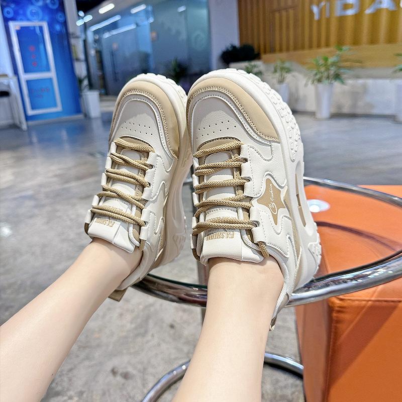 

Forrest Gump shoes women s shoes 2025 new spring and autumn popular thick-soled little white dad sports shoes women s board shoes 40