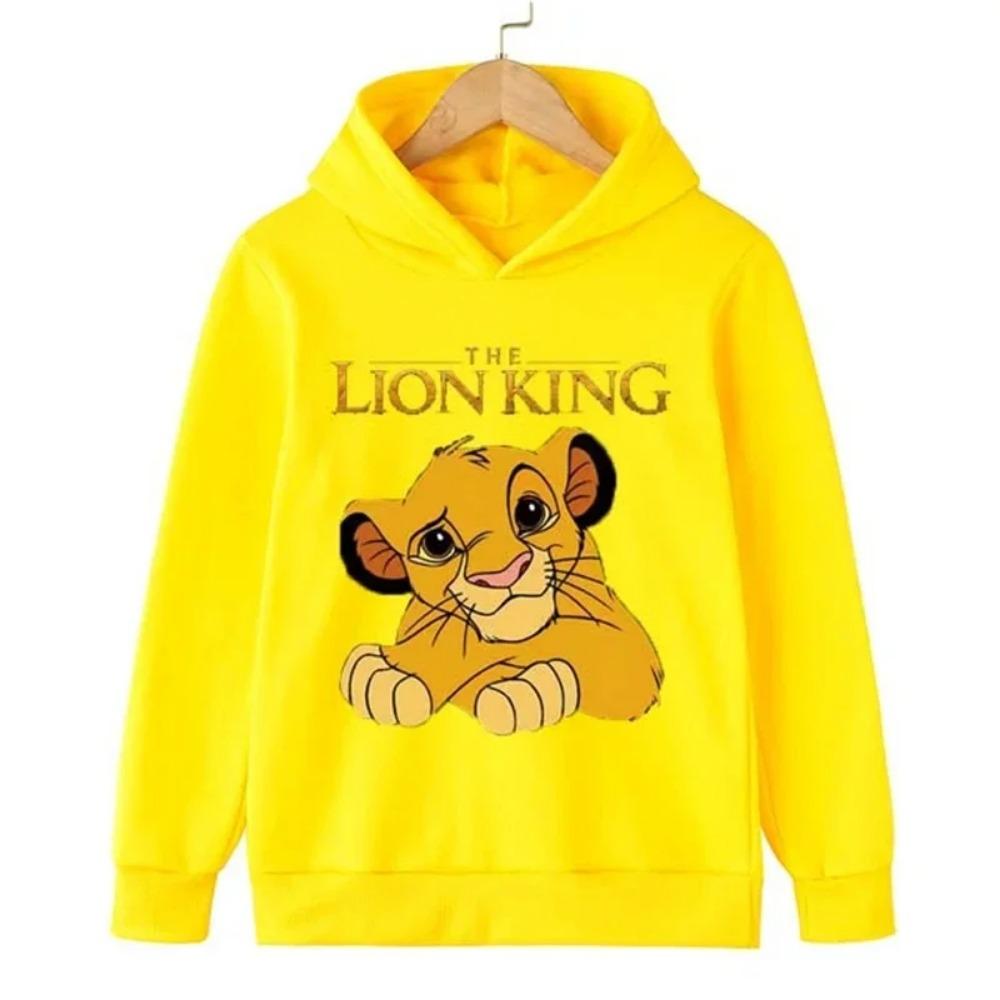

Lion King Children s Hoodie Coat Sweatshirt Boys Girls Age Spring Sports Casual Toddler Pullovers Anime Simba Tops 100