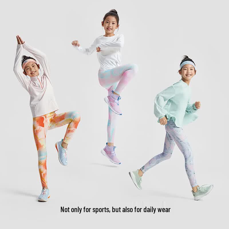Moodytiger Girls' 'Little Cloud' High-Elastic Active Leggings