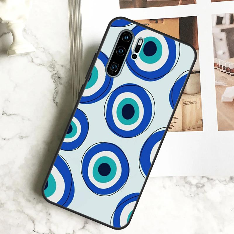 Evil Eye Case For Huawei Nova 10 SE 9 5T 11i 8i 3i 11 Pro Y91 Y90 Y70 Y61 Y60 P30 P20 P40 Lite Cover