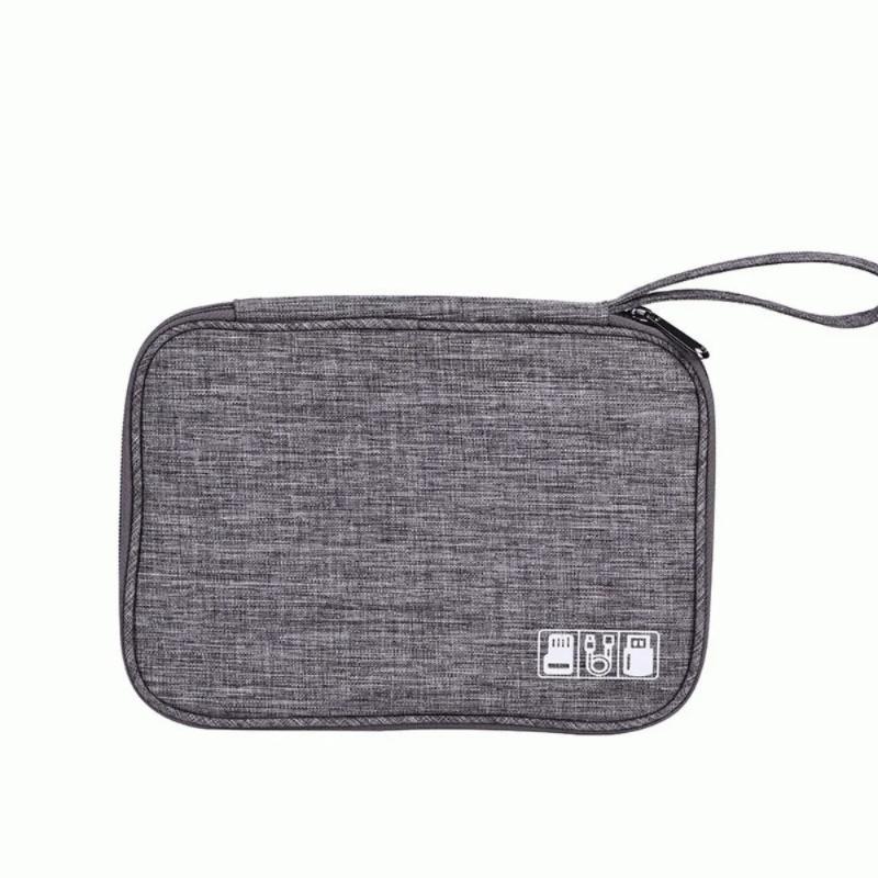 Portable Phone Cable Storage Bag Electronic Accessory Organizer Bag USB OTG Data Cable Charger Plug Travel Waterproof Multi Functional Organizer
