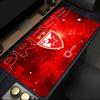FK Crvena zvezda mouse pad, rubber base, esports desk mat, mouse pad for gamers and office use, gaming desk , easy to clean mat