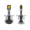 2Pcs H3 LED Fog Bulbs Daytime Lights Car DRL Driving Lamps 1500LM 6000K White